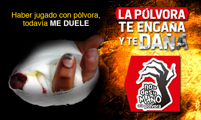La polvora te engaña y te daña - Pasto 2013