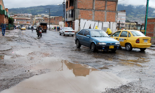 Antigua salida al norte - Pasto 2013