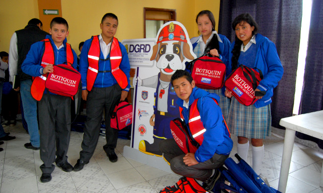 Capacitación riesgos instituciones educativas - Pasto 2013