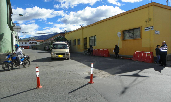 Paso vehicular por la carrera 32a entre calles 18 y 19 - Pasto 2013