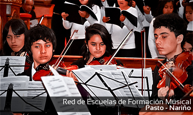 Red de escuelas de formación musical - Pasto