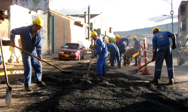 Reparcheo Salida Norte Pasto - 2013