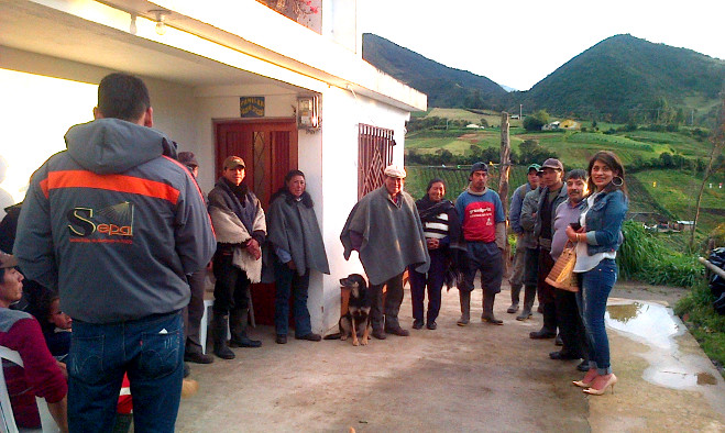 SEPAL vereda El Barbero - Pasto 2013