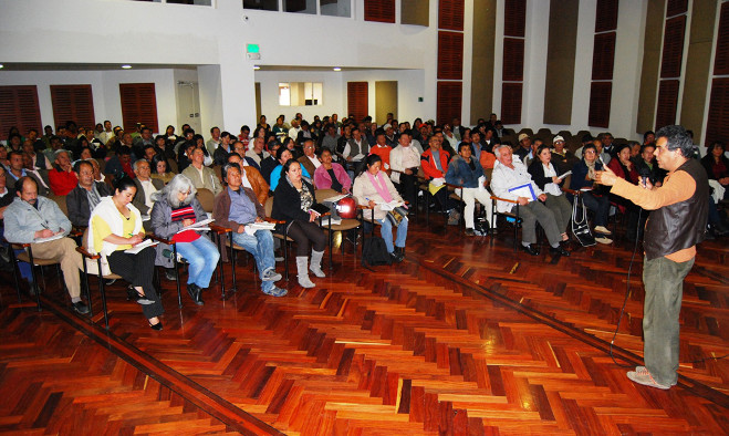 Capacitación líderes comunales - Pasto 2013