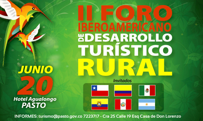 II foro iberoamericano de turismo rural - Pasto 2013