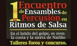 Encuentro ensambles de percusión - Pasto 2013
