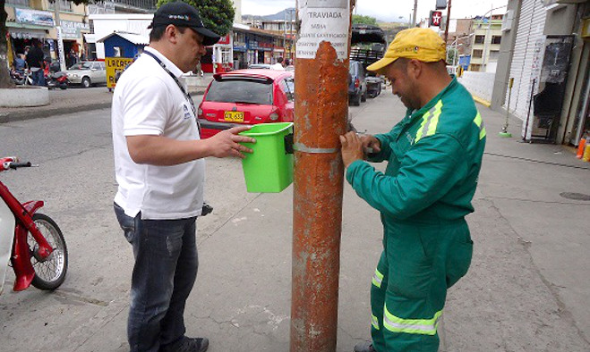 Canastillas basura - Pasto 2013