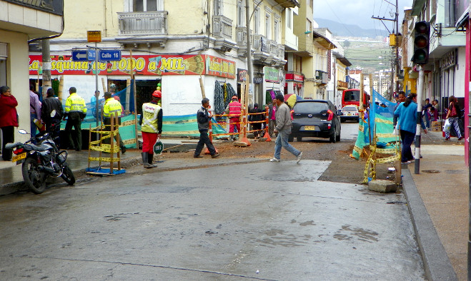 Cierre calle 16