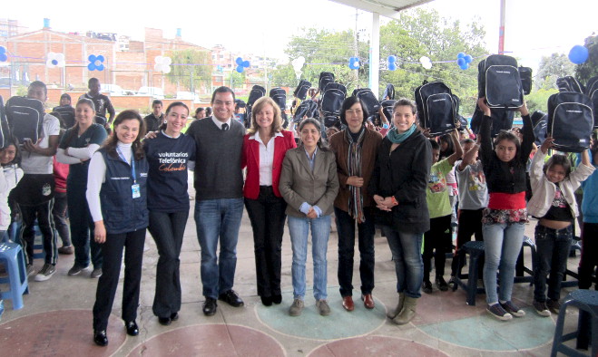 Entrega kits escolares - Pasto 2013