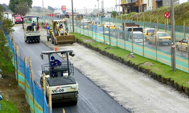 Obras Avenida Panamericana - Pasto 2013