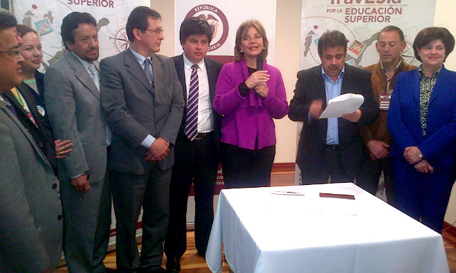 Pacto por la educación superior - Pasto 2013