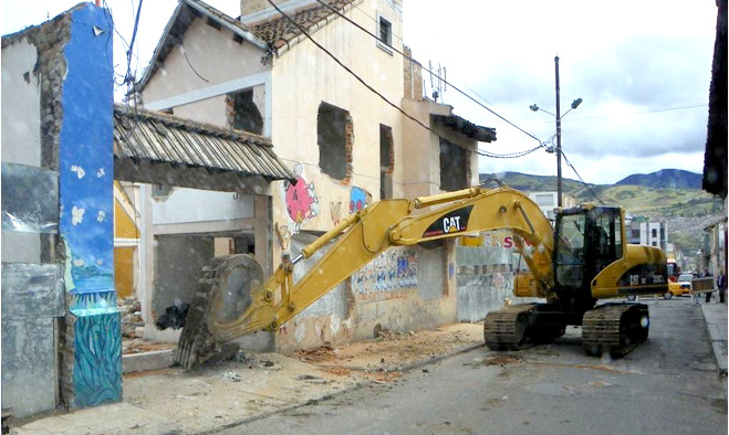 Demolición predio carrera 27