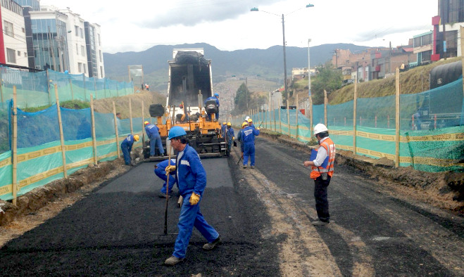 Pavimentación Avenida Panamericana - Pasto 2013