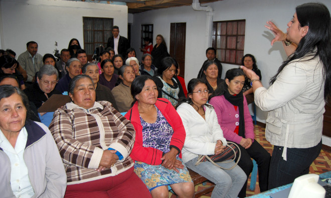Capacitación mujeres - Pasto 2013
