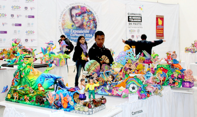 Maquetas Carnaval de Negros y Blancos - Pasto 2014