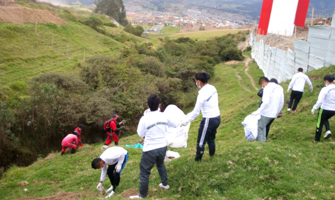 Recuperación Quebrada Chorro Alto - Pasto 2013
