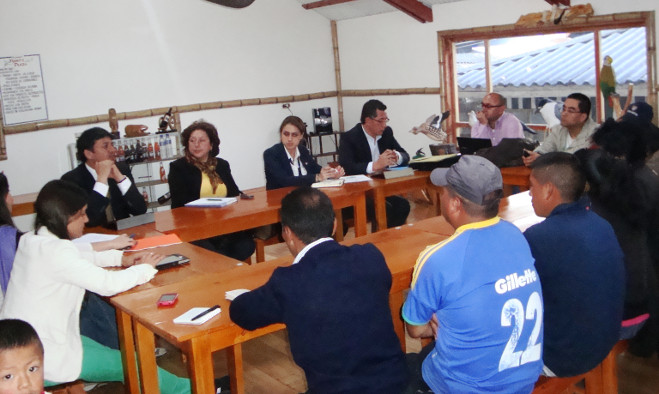 Reunión carboneros El Encano - Pasto 2014