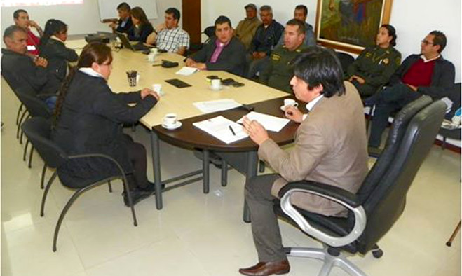 Reunión retorno Panemericana - Pasto 2014