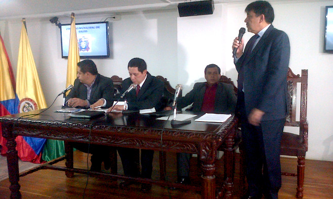 Sesión Concejo - Pasto 2014