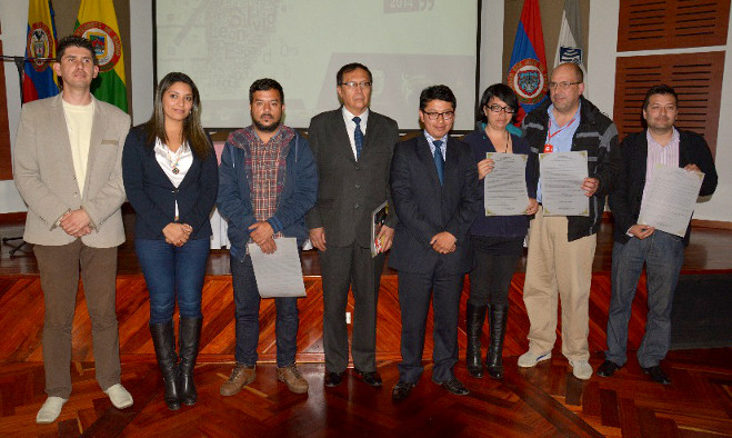 Premiación Silvio León España - Pasto 2014