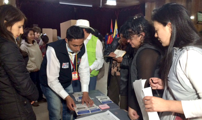 Votación proyecto - Pasto 2014