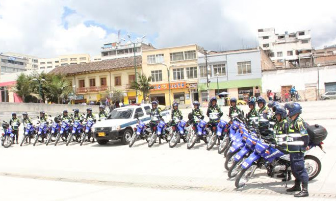Agentes de tránsito - Pasto 2015