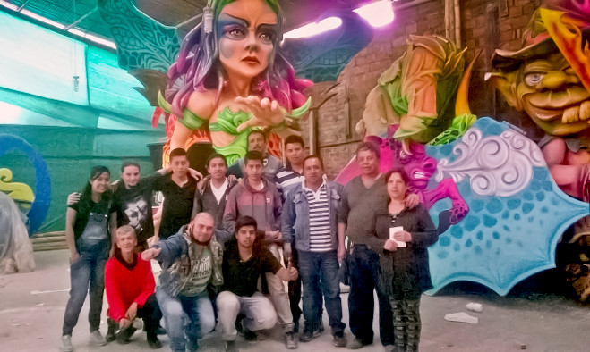 Artesanos Carnaval de Negros y Blancos - Pasto 2015
