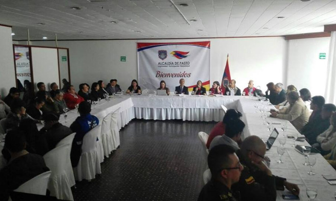 Reunión pacto por la familia - Pasto 2016