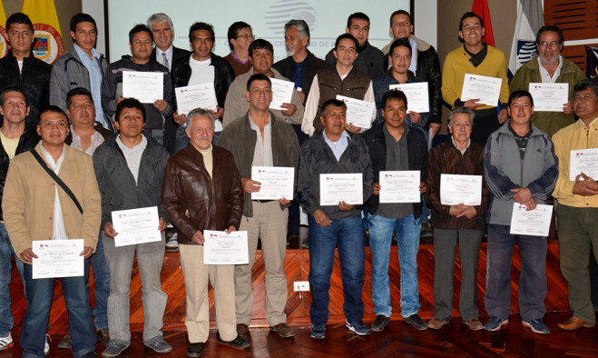 Certificación artesanos - Pasto 2016