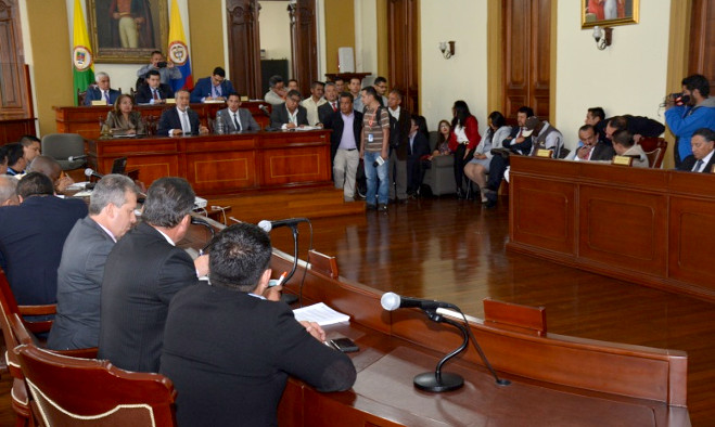 Sesión conjunta Asamblea Departamental y Consejo de Pasto - 2017
