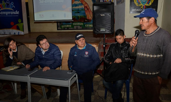 Mesas de concertación entre asociación de lancheros y comunidad del corregimiento de El Encano
