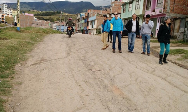Planeación trabaja en el mejoramiento de barrios