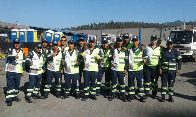 75 nuevos operarios de barrido ingresaron a Emas
