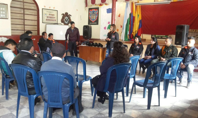 Entrega de alarmas estrategia Codepaz