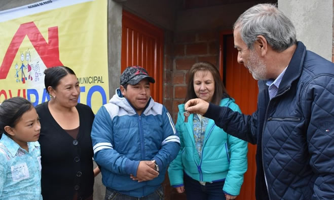 Mejoramiento de vivienda familias de Buesaquillo