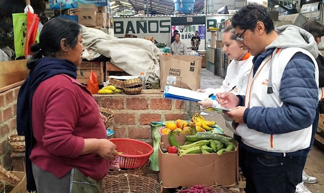 Identificación de menores que laboran en la  plaza de mercado Potrerillo