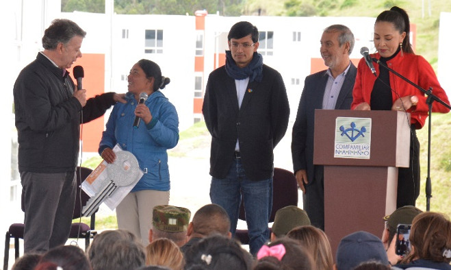 Entrega de viviendas interés prioritario
