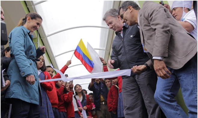 Inauguración ampliacion infraestructura educativa ciudadela La Paz 