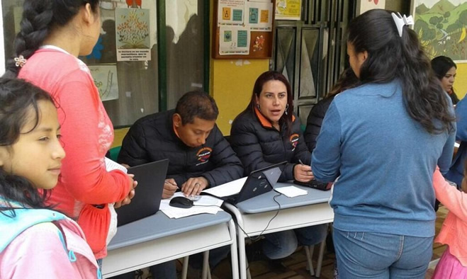 Jornada de descentralización del punto de atención a víctimas en el corregimiento de Catambuco