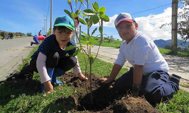 Jornada Ecológica bajo el lema Sembrando Derechos Tejiendo Paz