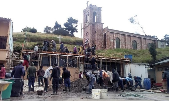 Mminga comunitaria Centro Educativo El Campanero