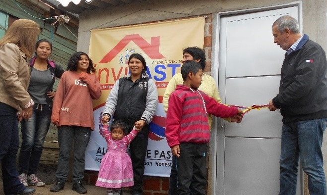 Mejoramiento de vivienda en corregimiento de Pasto