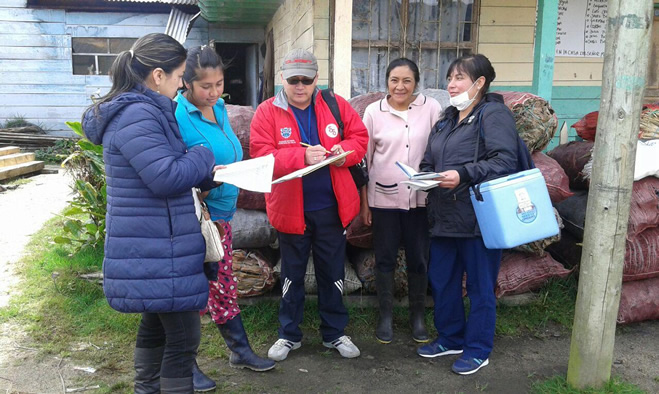 Encuesta evaluación de cobertura de vacunación