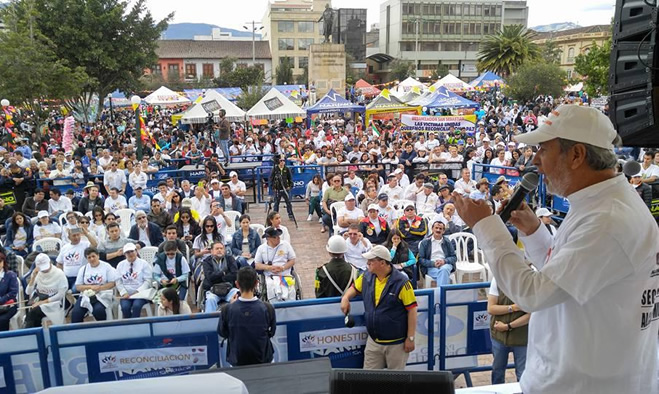 Reconocimiento a la Alcaldia de Pasto por su aporte a la construcción de paz