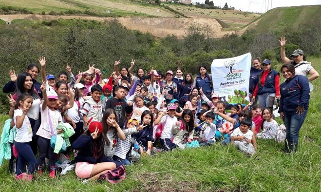 Restauracion ecológica vereda Cujacal