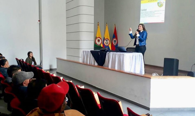 Secretaría de Gestión Ambiental y Salud capacitaron sobre índice riesgo calidad agua
