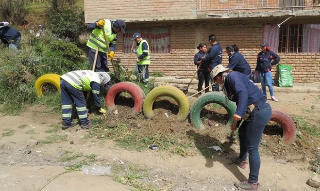 Campaña AMA en barrio Caicedo Alto
