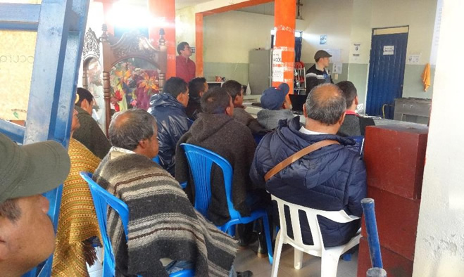 Formacion a líderescomunales en zona rural del municipio de Pasto