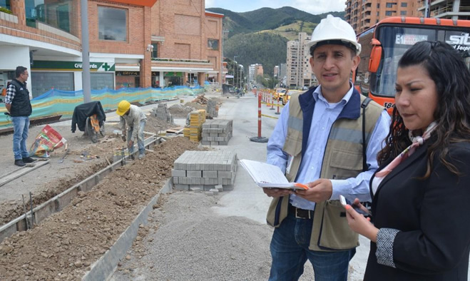 Secretaría de Infraestructura verifica avances obra sector intercambiador