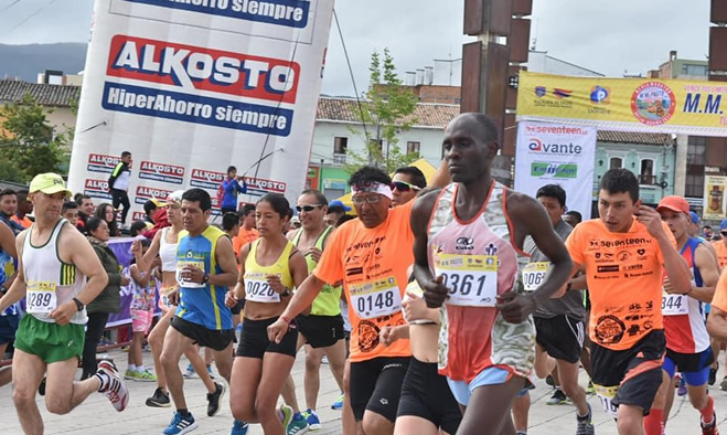 Primera media maraton de Pasto